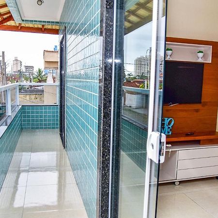 Vila Casa Com Wi-Fi A 400 Metros Da Praia Maracana-Sp Solemar Exteriér fotografie