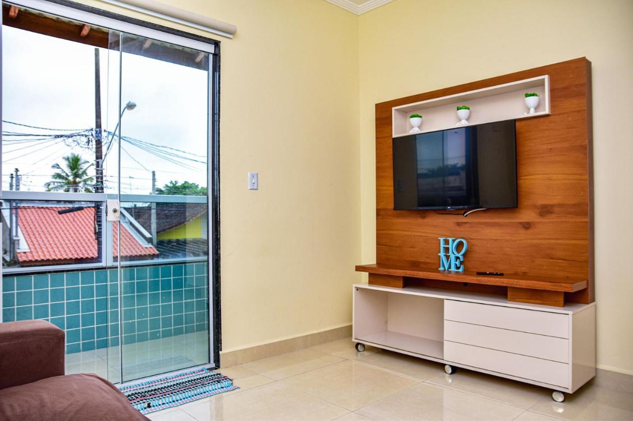 Vila Casa Com Wi-Fi A 400 Metros Da Praia Maracana-Sp Solemar Exteriér fotografie